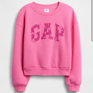 GAP Kids Bright Pink Crew Neck Sweater